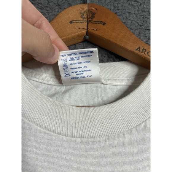 Vintage 90s University Of Texas Longhorns T-Shirt Mens Medium College Rivalry - Picture 10 of 12